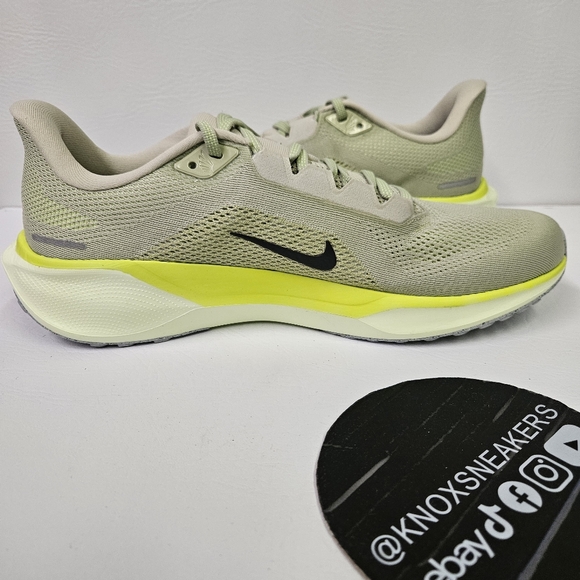 Nike Air Zoom Pegasus 41 Olive Aura Barely Volt FD2722-303 Men's Size 11 - Picture 5 of 8